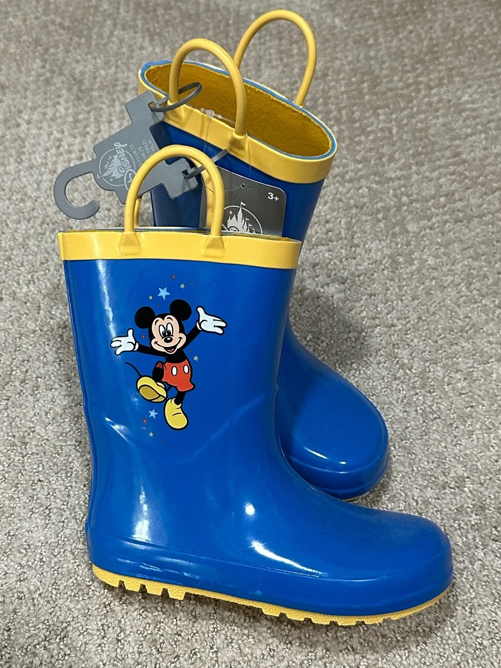 Disney Mickey Mouse Kids Rain Boots